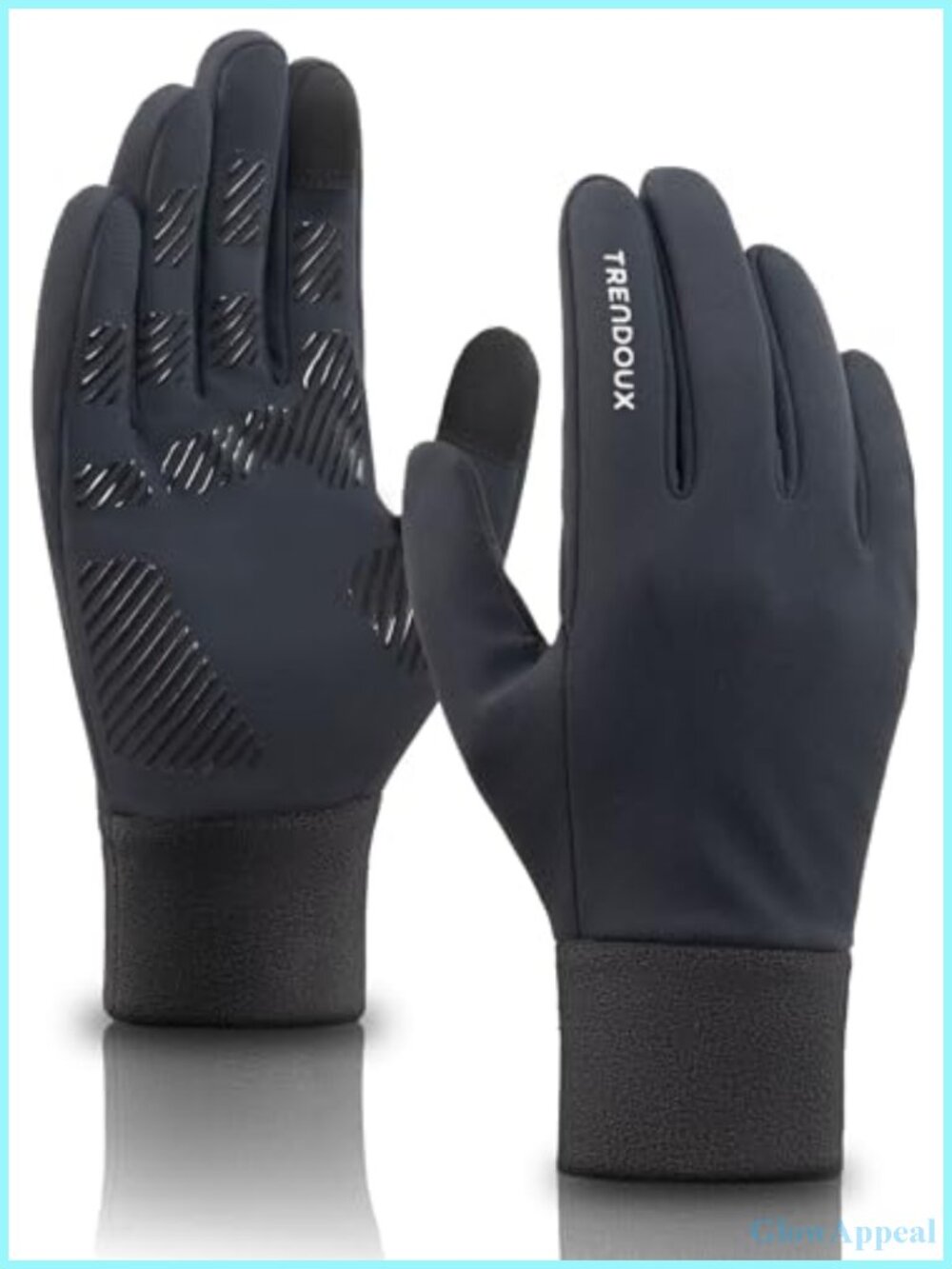 Touchscreen Winter Gloves Men Women Thermal Fleece Lined Water Resistant